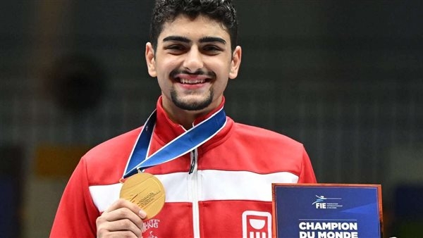 عبدالرحمن طلبة: لا أستطيع وصف شعوري بذهبية بطولة العالم لسلاح الشيش للناشئين