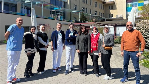 «زيورخ الجامعى» بسويسرا يستقبل أول بعثة لأطباء هيئة الرعاية الصحية