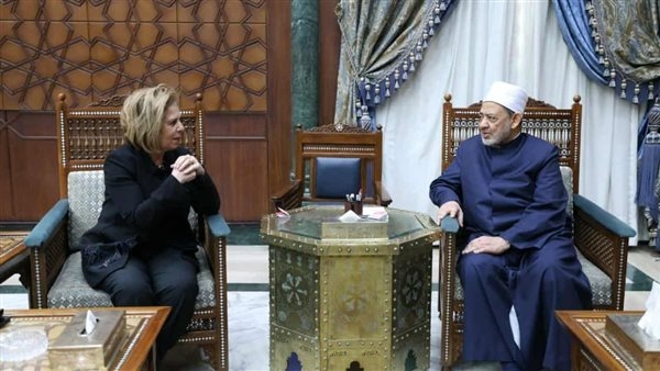 شيخ الأزهر ورئيسة القومي لحقوق الإنسان يبحثان تعزيز التعاون المشترك
