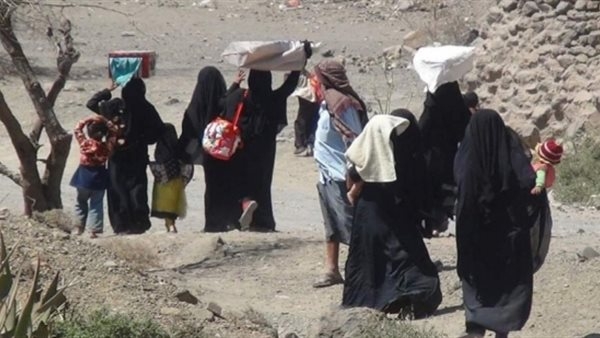 تقرير أممي: نزوح 3800 شخص في اليمن نتيجة للحرب والكوارث الطبيعية
