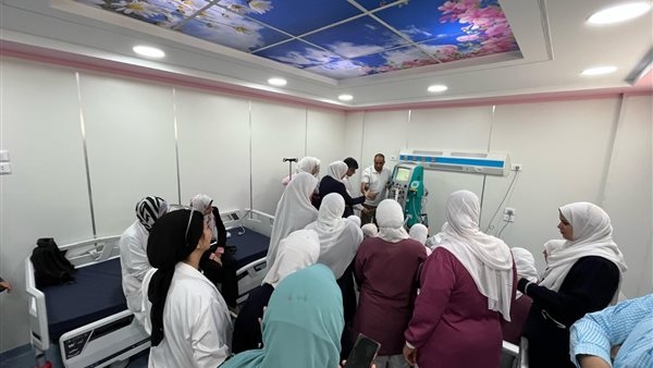 مستشفى ميت غمر تتسلّم جهاز "البريزما" لفصل البلازما والغسيل الدموي المستمر