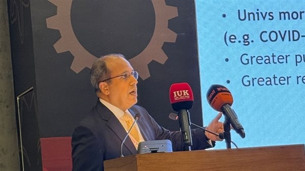 رئيس الجامعة البريطانية  يشارك في المؤتمر العام لاتحاد الجامعات العربية بالكويت
