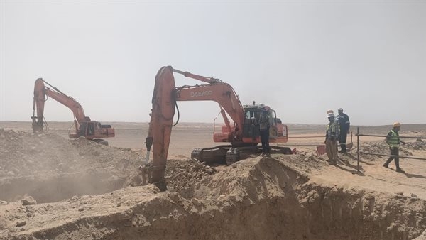 بالصور.. العمل جارٍ في مشروع أبيدوس2 وفقًا للجداول الزمنية المحددة