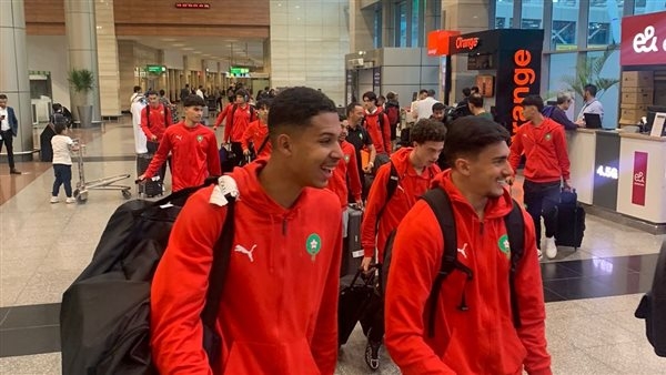 وصول منتخب المغرب للشباب إلى القاهرة للمشاركة في كأس أفريقيا تحت 20 سنة