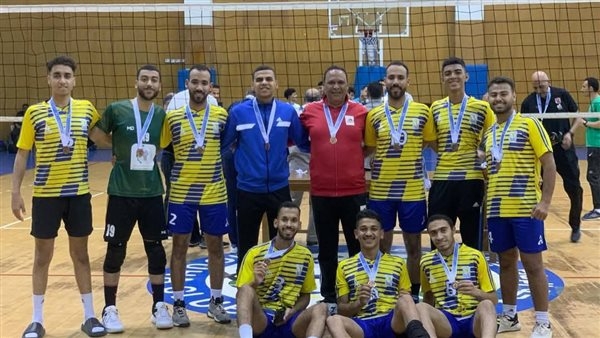 جامعة أسيوط تحصد المركز الثالث في  بطولة الجامعات المصرية للكرة الطائرة