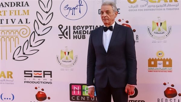 محمود حميدة أول حضور حفل افتتاح مهرجان الإسكندرية للفيلم القصير