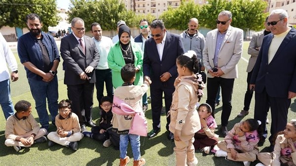 محافظ مطروح يشهد اليوم الترفيهي لمبادرة "مدرستي تقرأ وتكتب بطلاقة"