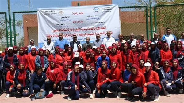 800 طالب وطالبة في فعاليات اللقاء الرياضي (Be-Fit) بجامعة قناة السويس