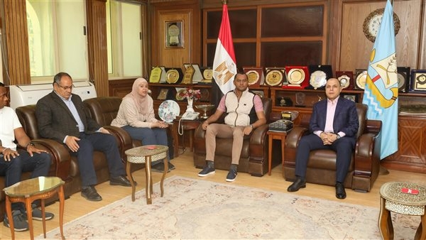 وزير الزراعة بجمهورية مدغشقر يزور محافظة كفر الشيخ