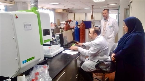 "مياه الفيوم" تدعم قطاع المعامل بأحدث أجهزة الكشف عن المعادن الثقيلة