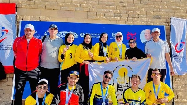 المنشاوي يشيد بحصد ذوي الهمم بجامعة أسيوط 22 ميدالية