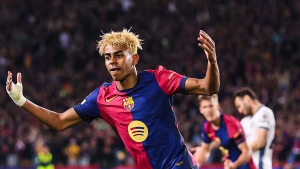 تعادل مثير بالشوط الأول بين برشلونة وإنتر ميلان في أبطال أوروبا