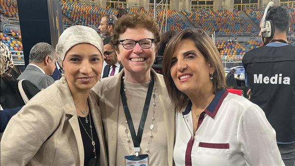 دوناتيلا ساتشى تشيد بتنظيم مصر بطولة كأس العالم للجمباز الفني
