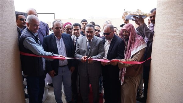 محافظ مطروح يفتتح الوحدة البيطرية بالسلوم.. صور