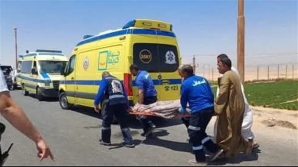 إصابة 9 أشخاص في تصادم سيارة ميكروباص مع سيارة نقل بالفيوم