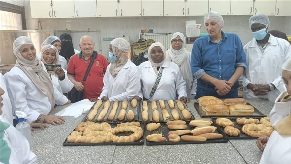 "تكنولوجيا الأغذية" ينظم برنامجًا تدريبيًّا لـ 41 من الأشقاء السودانيين في مجال المخبوزات