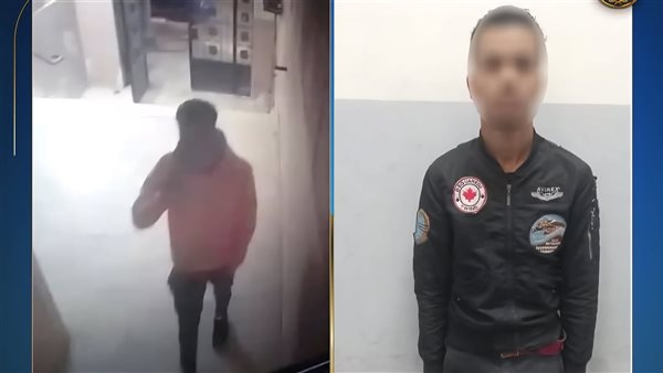 حبس المتهم بسرقة سيدة والتعدي عليها بحلوان