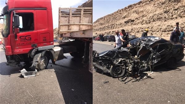 التصريح بدفن جثة شخص توفي في حادث بطريق الأوتوستراد بـ15 مايو