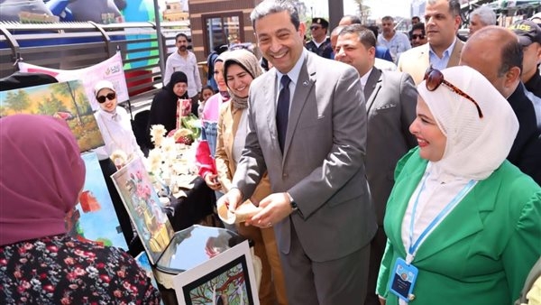 بمشاركة 85 عارضا.. افتتاح معرض أيادي مصر في دمياط