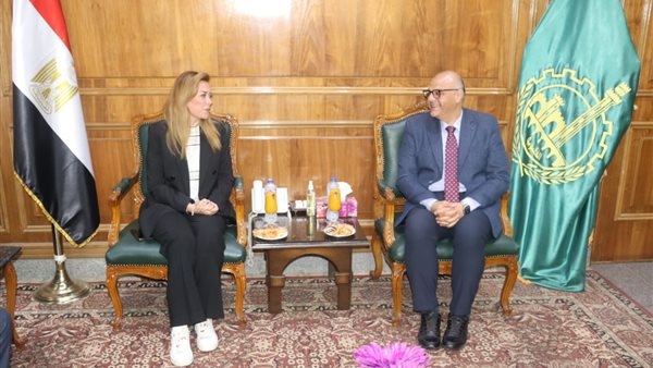 محافظ القليوبية يستقبل المدير التنفيذي للأكاديمية الوطنية للتدريب وتأهيل الشباب