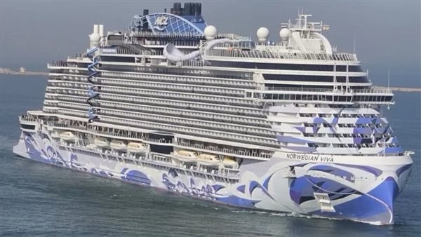 الهيئة العامة لميناء الإسكندرية تستقبل السفينة السياحية العملاقة "MS NORWEGIAN VIVA"