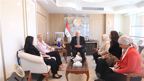 وزير التعليم العالي يبحث مع سفيرة الاتحاد الأوروبي تعزيز الشراكة
