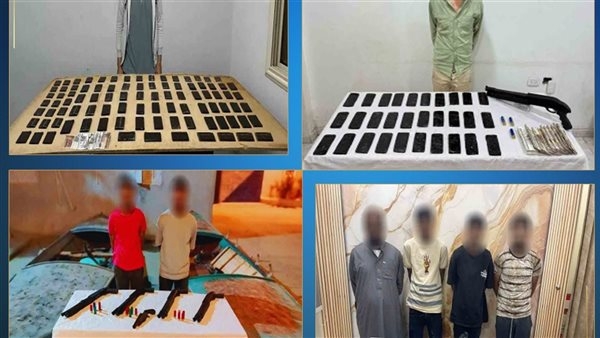 مصرع 3 عناصر إجرامية في تبادل إطلاق النار بحوزتهم مواد مخدرة بـ22 مليون جنيه