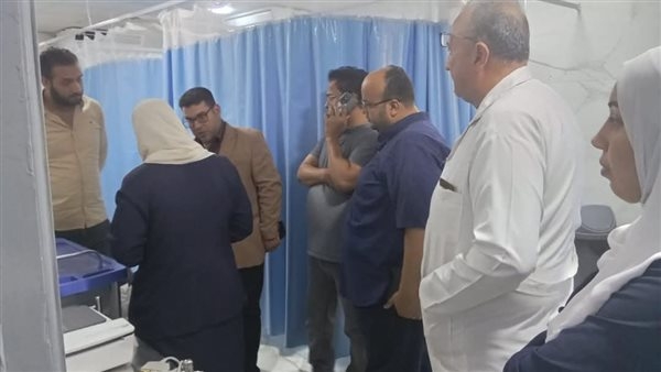 مصطفى النعماني يتفقد مستشفيات منوف العام