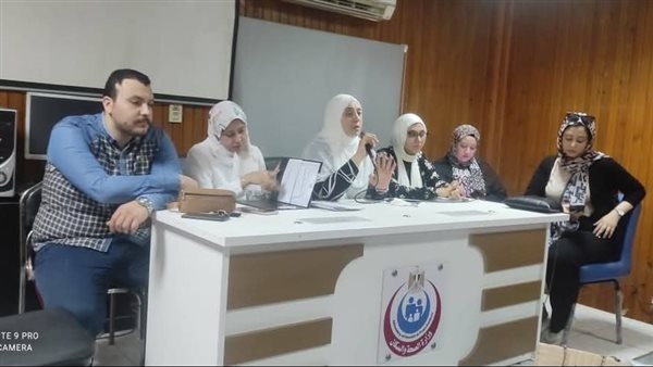 تدريب فرق إدارة قويسنا استعداداً لحملة "من بدري أمان" لدعم صحة المرأة بالمنوفية