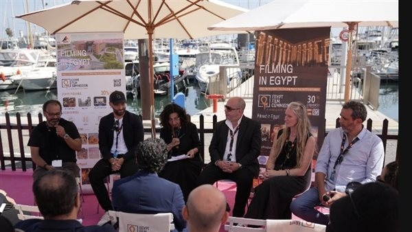 الجناح المصري يستضيف جلسة نقاشية حول فرص التصوير في مهرجان كان السينمائي