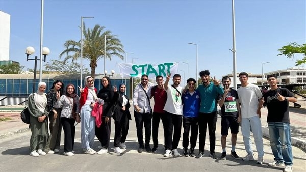 تكريم الفائزين بماراثون كلية الطب جامعة قناة السويس ضمن فعاليات الأسبوع البيئي