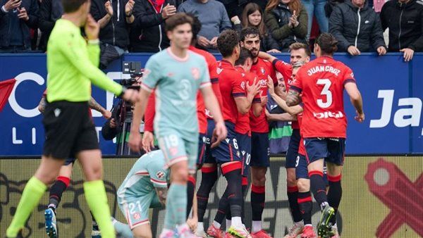 أوساسونا يحقق مفاجأة ويُسقط أتلتيكو مدريد في الدوري الإسباني