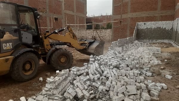محافظ المنوفية: إزالة 214 حالة تعدٍ ومتغير مكاني وبناء مخالف