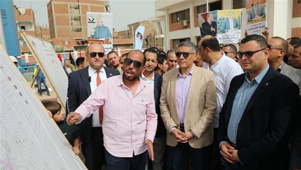 وزير الإسكان ومحافظ الجيزة يفتتحان المرحلة الأولى من محطة مياه الشرب بأوسيم