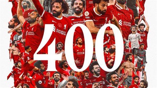 ليفربول يحتفل بالمباراة رقم 400 لمحمد صلاح بقميص "الريدز"