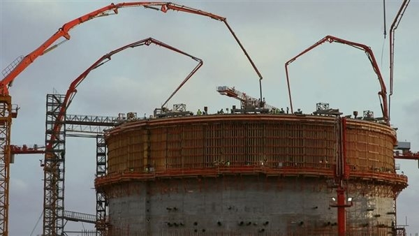 إنجاز جديد بمحطة الضبعة.. اكتمال أعمال الصبة الخرسانية للمستوى الثاني