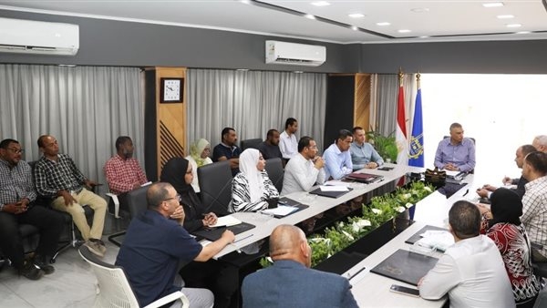محافظ أسوان يوجه بتقديم الدعم والتسهيلات لإنجاح منظومة العمل بالمنطقة الصناعية