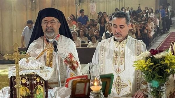 بطريرك الكاثوليك يترأس قداس عيد القديسة ريتا بكنيسة الآباء الفرنسيسكان ببولاق أبوالعلا