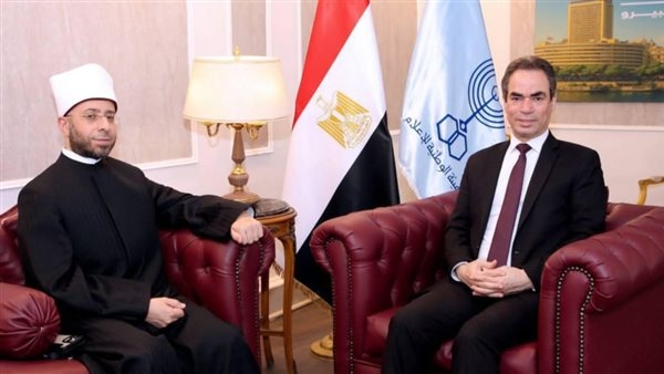 وزير الأوقاف في ماسبيرو لتسجيل حلقات برنامج حديث الروح في دورته الجديدة