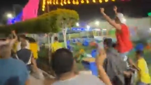 احتفالات الأهالي بشوارع كفر الزيات عقب صعود المالية لدوري المحترفين