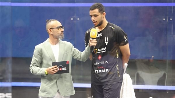 مصطفى عسل يتأهل لنهائي بطولة بالم هيلز الدولية للاسكواش