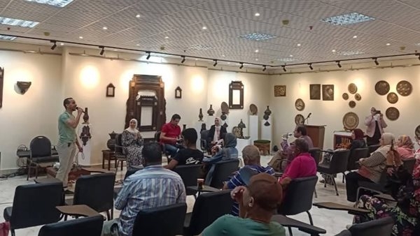 سيرة كوكب الشرق في لقاء للكاتب حسن عبد الموجود بصالون قصر الإبداع الفني.. صور