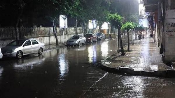 أمطار رعدية شديدة تضرب الإسكندرية في أخر أيام شهر مايو