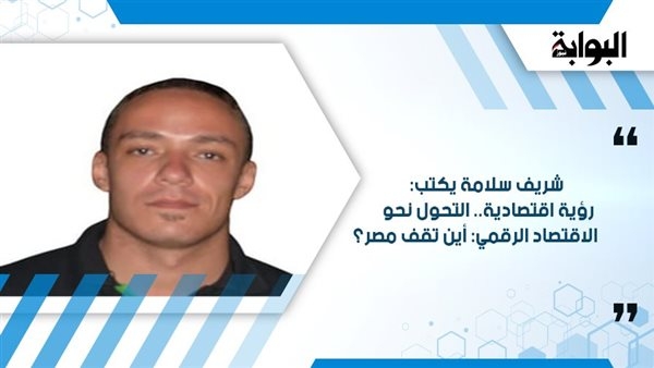 شريف سلامة يكتب: رؤية اقتصادية.. التحول نحو الاقتصاد الرقمي.. أين تقف مصر؟