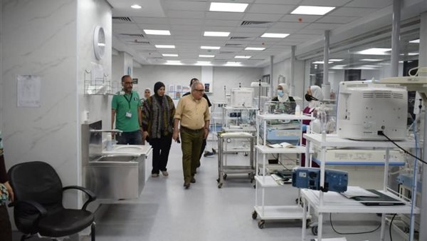 رئيس"التأمين الصحي" يتفقد مستشفى أطفال مصر استعدادًا لعيد الأضحى