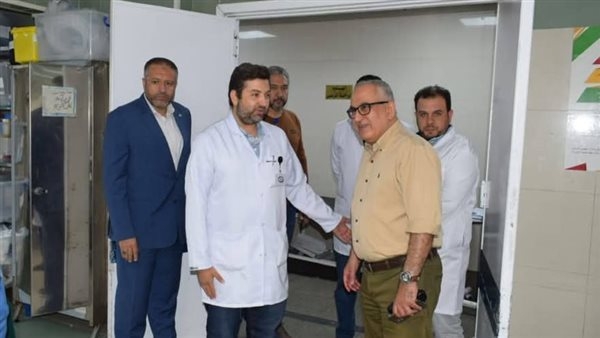 رئيس هيئة التأمين الصحي يتفقد مستشفى 6 أكتوبر بالتزامن مع عيد الأضحى