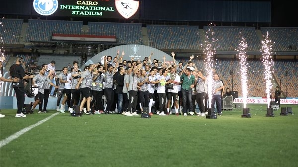 بالصور.. تتويج الزمالك ببطولة كأس مصر 2025