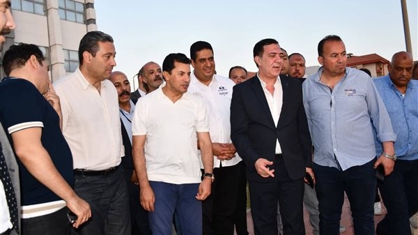 محافظ دمياط يفتتح مقر القرية الأولمبية