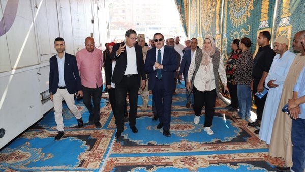 محافظ المنوفية يدشن المبادرة الرئاسية للكشف المبكر عن الأورام