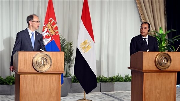 مدبولي: زيارة رئيس وزراء صربيا نقطة انطلاق جديدة لتعزيز شراكتنا الثنائية